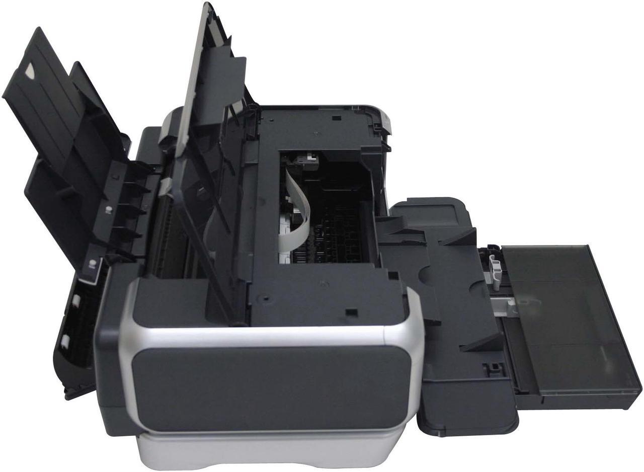 Alt view image 7 of 10 - Canon PIXMA IP4000 25 ppm (approx. 2.4 seconds/page) Black Print Speed 4800 x 1200 dpi Color Print Quality LPT / USB InkJet Photo Color Printer