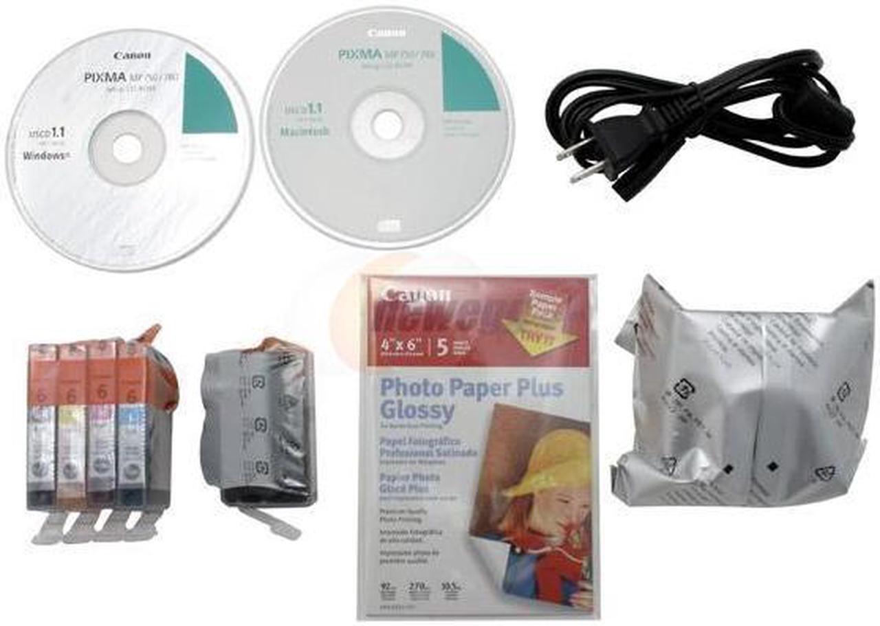 Alt view image 9 of 10 - Canon PIXMA MP750 25 ppm (approx. 2.4 seconds/page) Black Print Speed 4800 x 1200 dpi Color Print Quality USB InkJet MFC / All-In-One Color Printer