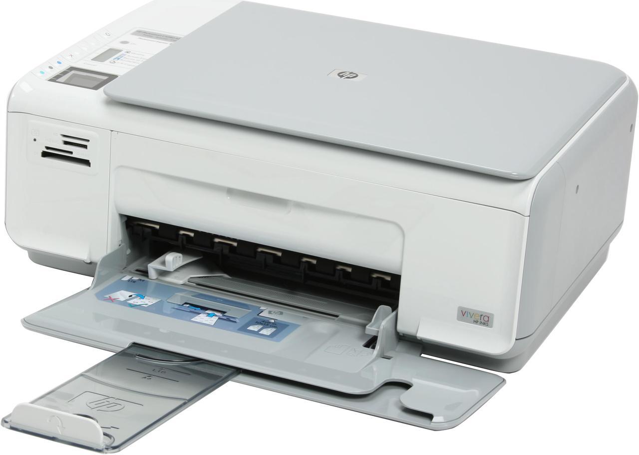 Main image of HP Photosmart C4280 Up to 30 ppm Black Print Speed 4800 x 1200 dpi Color Print Quality USB Thermal Inkjet MFC / All-In-One Color Printer