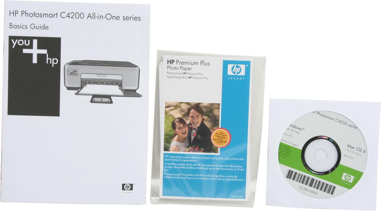 Alt view image 14 of 14 - HP Photosmart C4280 Up to 30 ppm Black Print Speed 4800 x 1200 dpi Color Print Quality USB Thermal Inkjet MFC / All-In-One Color Printer