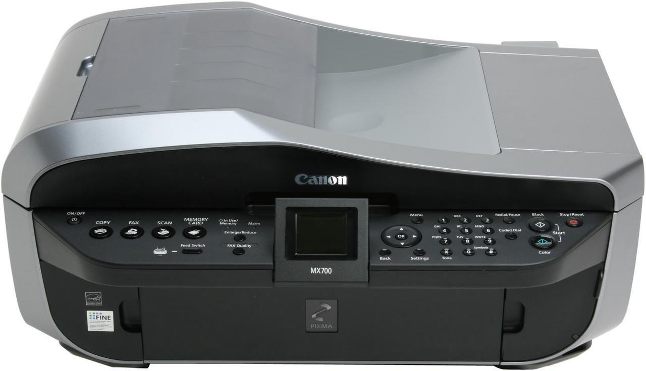 Alt view image 2 of 17 - Canon PIXMA MX700 2186B002 Up to 30 ppm Black Print Speed 4800 x 1200 dpi Color Print Quality USB InkJet MFC / All-In-One Color Printer