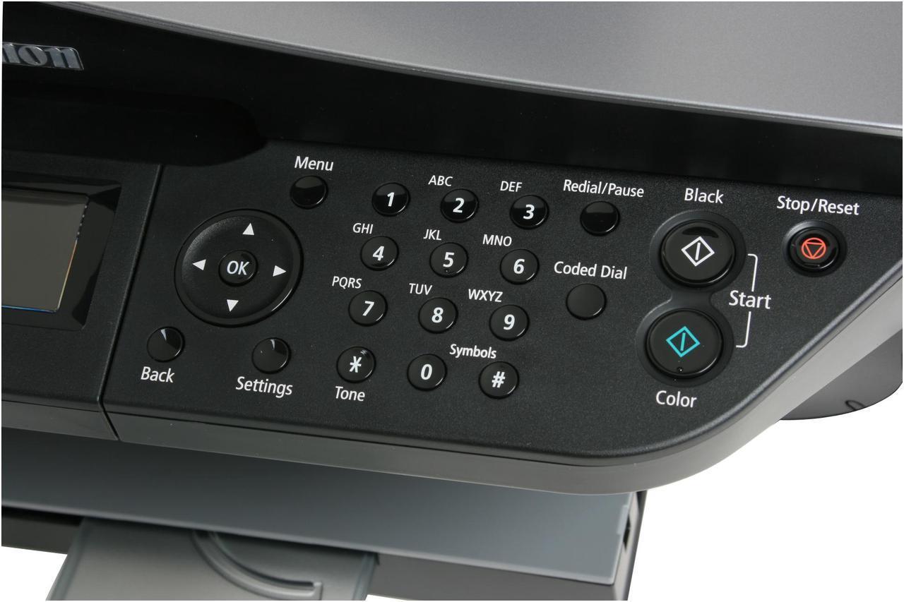 Alt view image 9 of 17 - Canon PIXMA MX700 2186B002 Up to 30 ppm Black Print Speed 4800 x 1200 dpi Color Print Quality USB InkJet MFC / All-In-One Color Printer
