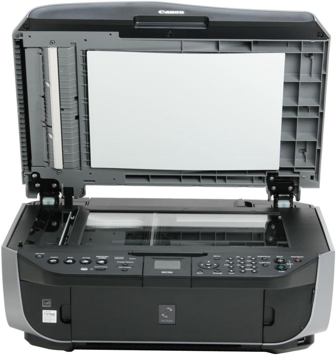 Alt view image 11 of 17 - Canon PIXMA MX700 2186B002 Up to 30 ppm Black Print Speed 4800 x 1200 dpi Color Print Quality USB InkJet MFC / All-In-One Color Printer