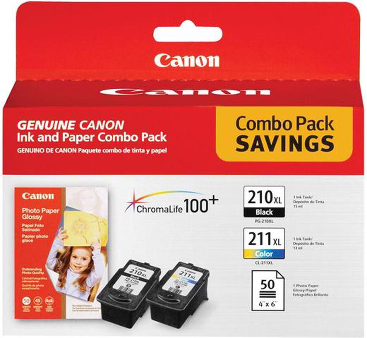 Main image of Canon PG-210 XL/CL-211 XL High Yield Ink Cartridge - Combo Pack - Black/Color