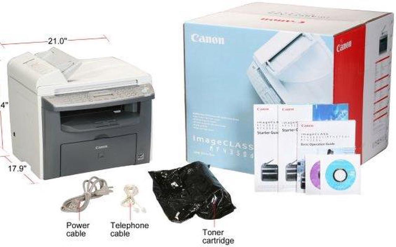 Alt view image 9 of 9 - Canon imageCLASS MF4350d 2711B001 MFC / All-In-One Up to 23 ppm Monochrome USB Laser Printer