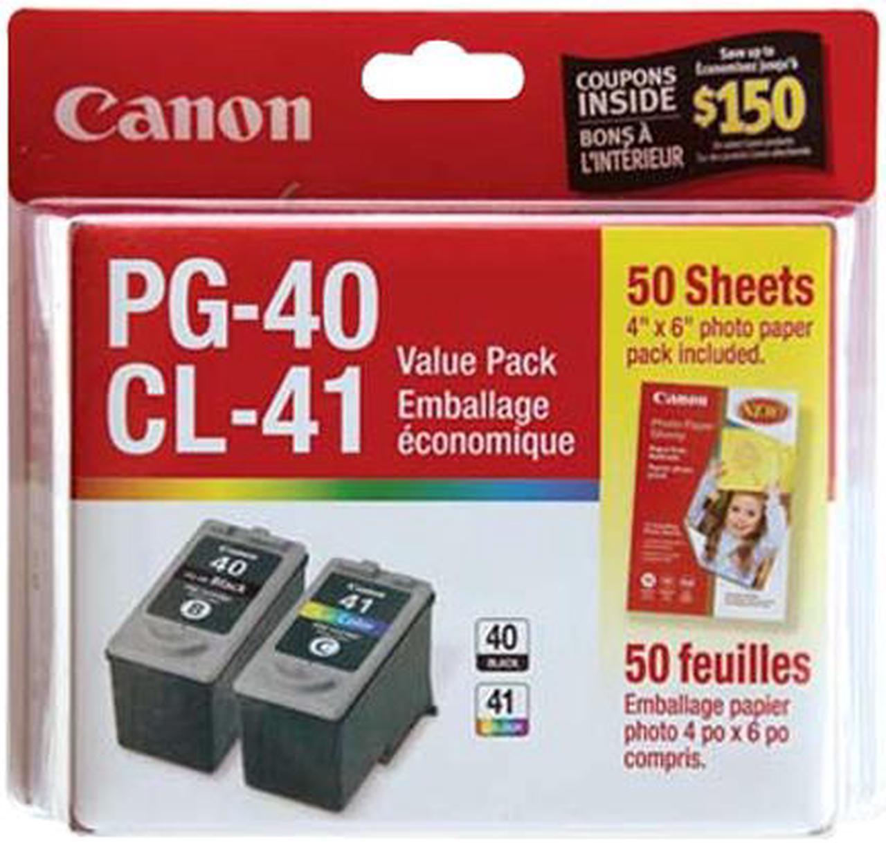 Canon 0615B010 Cartridge Tri Color, Black