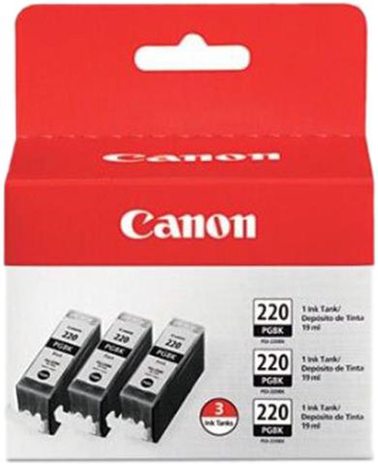Main image of Canon PGI-220 Ink Cartridge - Triple Pack - Pigmented Black