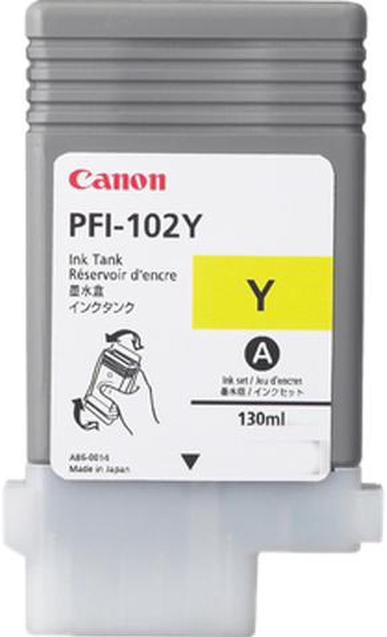 Canon PFI-102 Ink Cartridge - Yellow