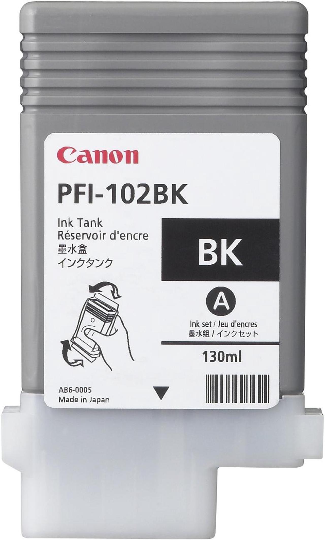 Canon PFI-102 Ink Cartridge - Black