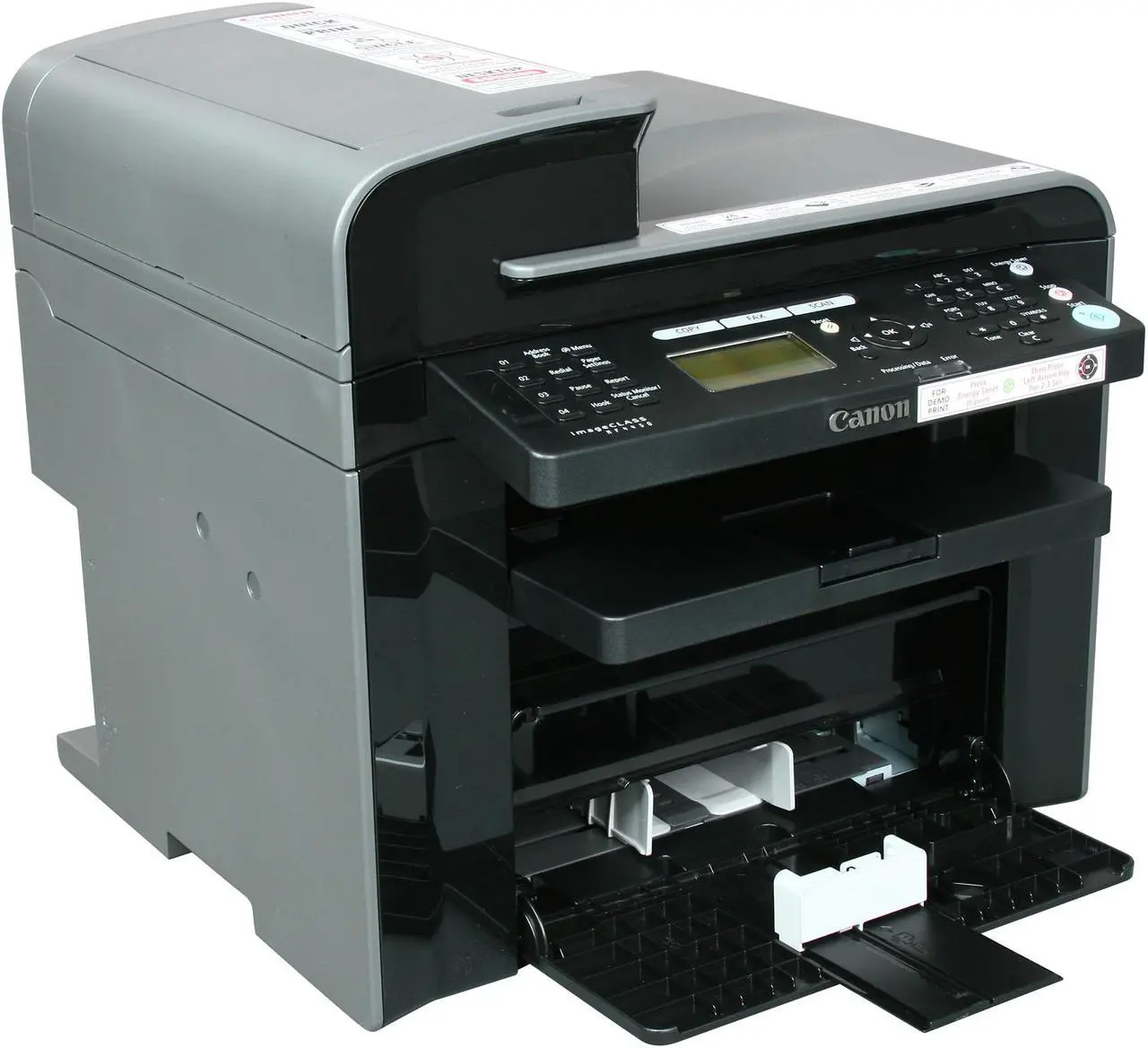 Alt view image 9 of 12 - Canon imageCLASS MF4450 (4509B021) MFC / All-In-One Up to 24 ppm Monochrome USB Laser Multifunction Printer