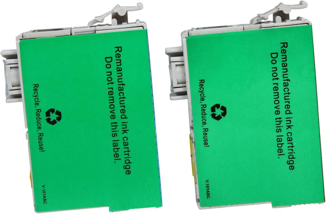 Alt view image 4 of 7 - Green Project Compatible Ink Cartridge Replacement for Epson (2pc. T0681 , 1pc. T0682 , 1pc. T0683 , 1pc. T0684) 5 Pack
