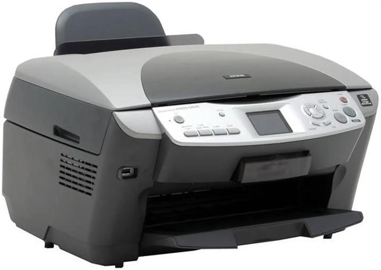 Main image of EPSON Stylus Photo RX620 C11C586001 17 ppm Black Print Speed Up to 5760 x 1440dpi Color Print Quality USB InkJet MFC / All-In-One Color Printer