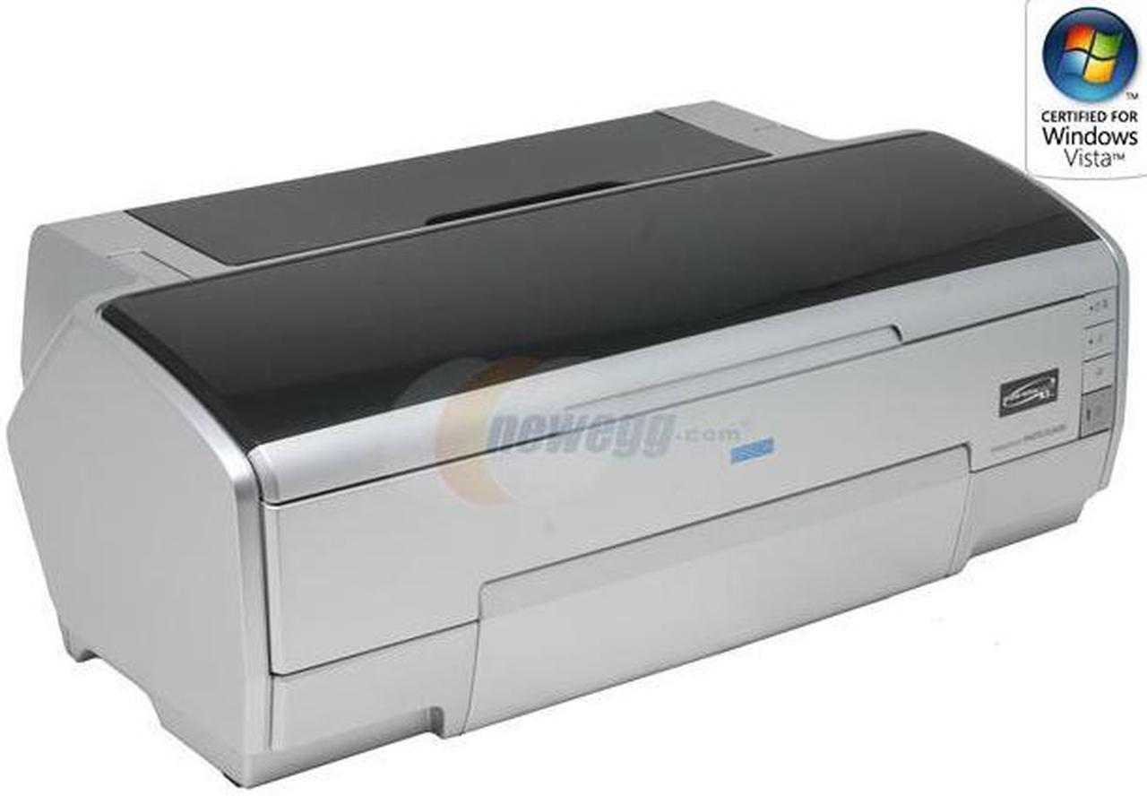 Alt view image 4 of 12 - EPSON Stylus Photo R2400 C11C603011 5760 x 1440 dpi Color Print Quality USB InkJet Personal Color Printer