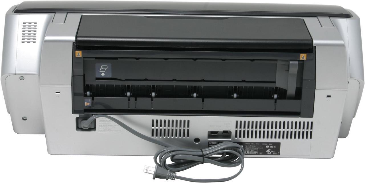 Alt view image 7 of 12 - EPSON Stylus Photo R2400 C11C603011 5760 x 1440 dpi Color Print Quality USB InkJet Personal Color Printer