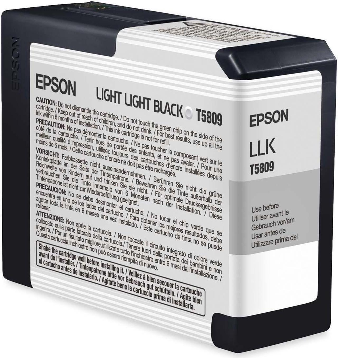 Epson T580900 UltraChrome K3 Light Light Black