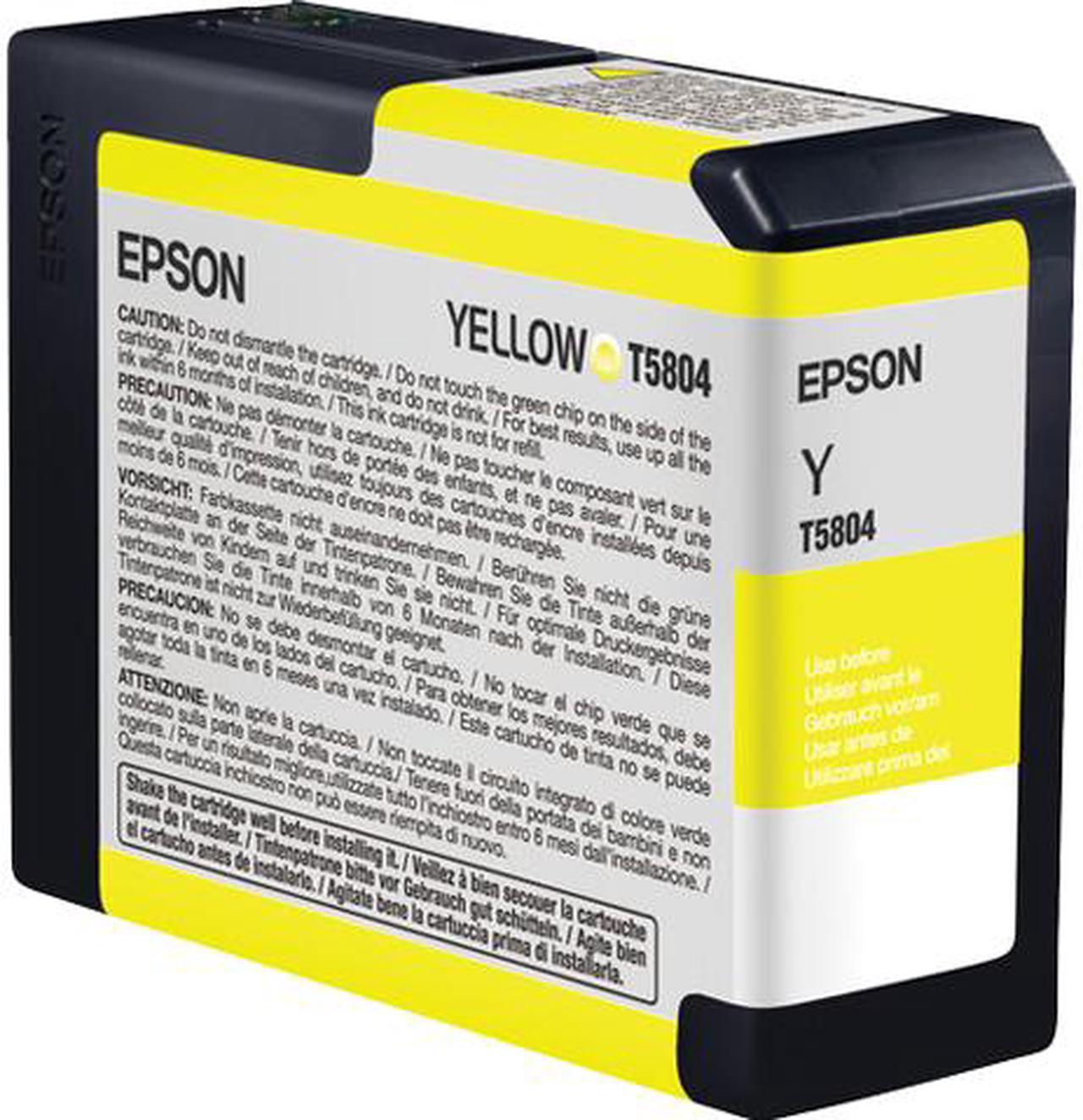 Epson T580400 UltraChrome K3 Yellow