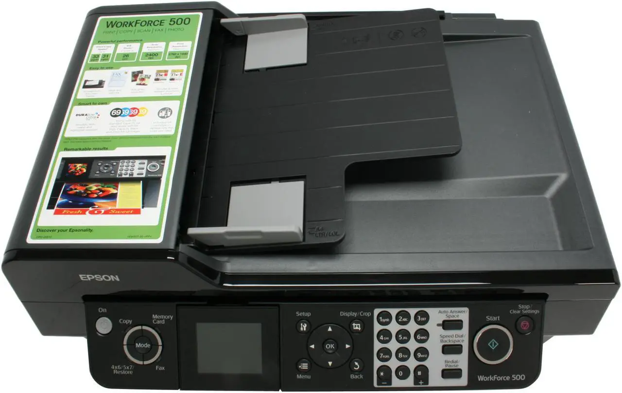 EPSON WorkForce 500 USB InkJet MFC / All-In-One Color Printer - Newegg.com
