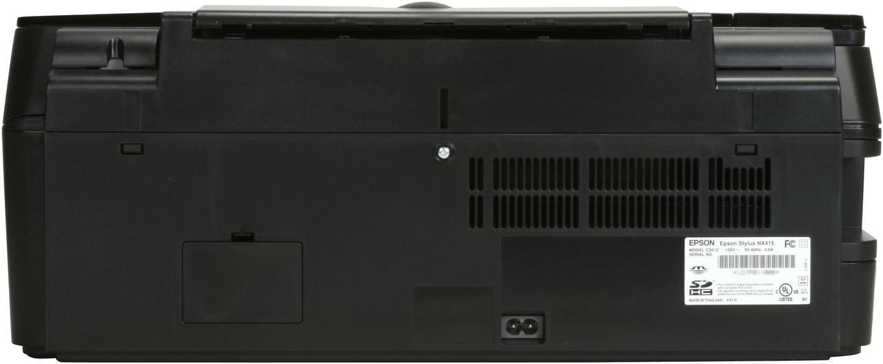 Alt view image 4 of 9 - EPSON Stylus NX415 C11CA44231 Up to 34 ppm Black Print Speed 5760 x 1440 dpi Color Print Quality USB InkJet MFC / All-In-One Color Printer