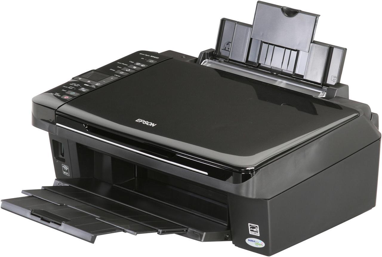Main image of EPSON Stylus NX420 C11CA80201 6.4 ISO ppm Black Print Speed 5760 x 1440 dpi Color Print Quality USB / Wi-Fi InkJet MFC / All-In-One Color Printer