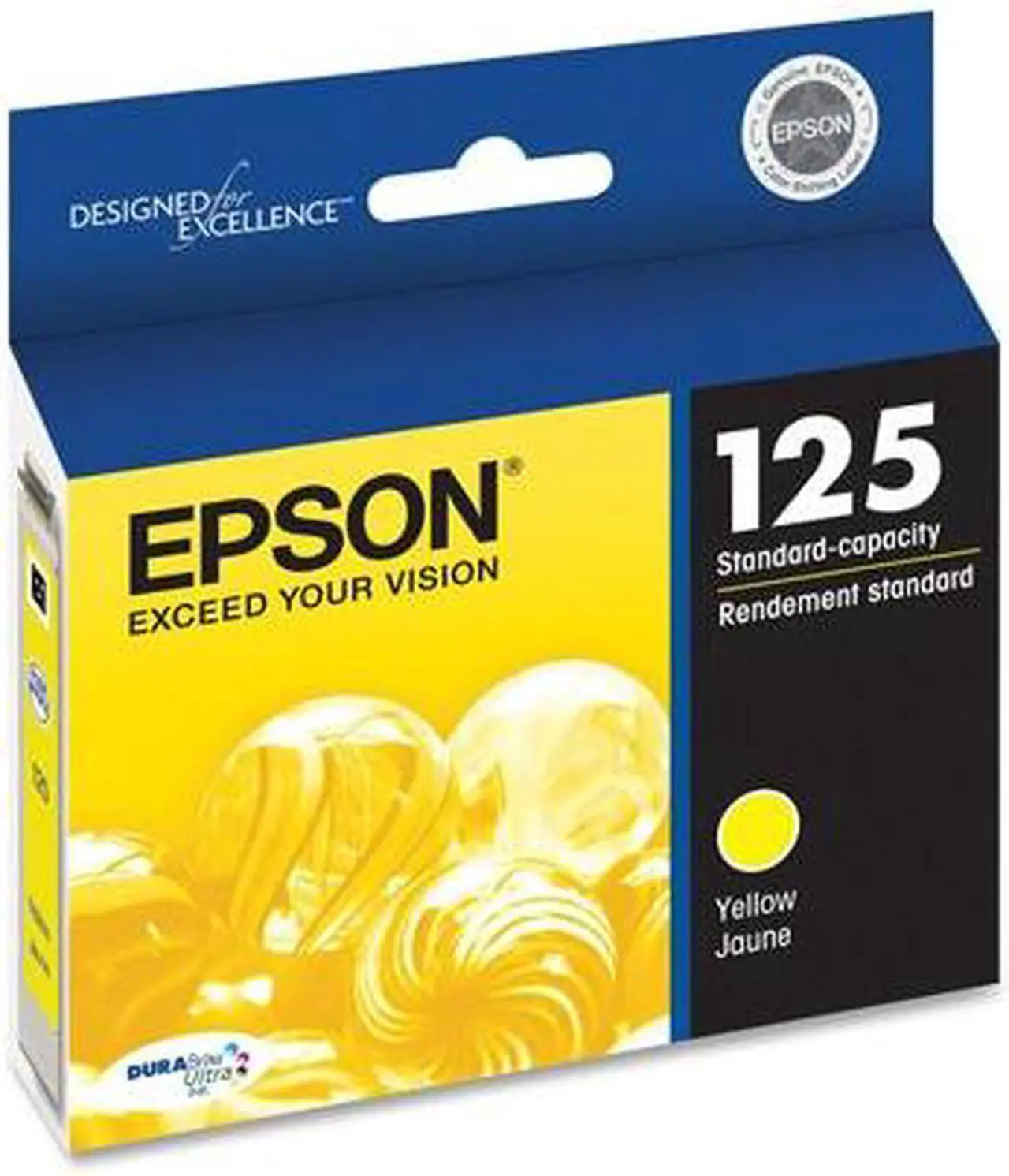 Alt view image 2 of 2 - EPSON 125 (T125420) Ink Cartridge Yellow