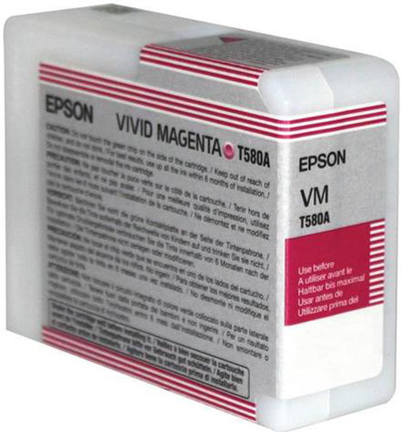 Epson T580A00 UltraChrome K3 Vivid Magenta