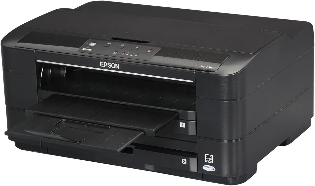Main image of EPSON WorkForce WF-7010 15 ISO ppm Black Print Speed 5760 x 1440 dpi Color Print Quality Ethernet (RJ-45) / USB InkJet Large Format Color Printer