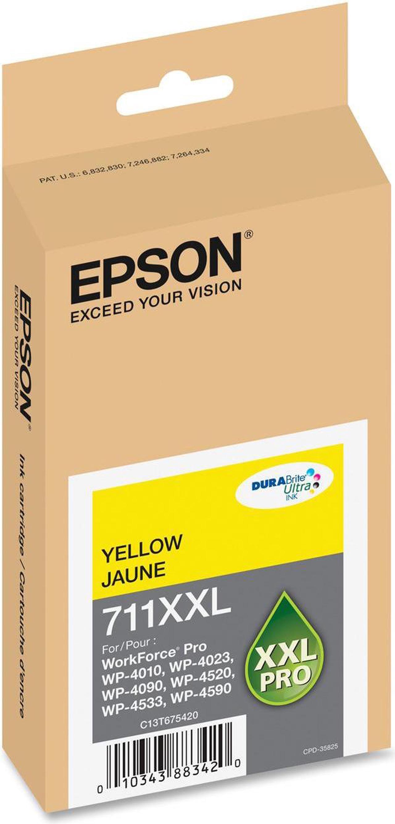 Epson DURABrite Ultra 711XXL Ink Cartridge - Yellow