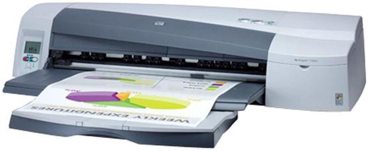 Main image of HP Designjet 110plus up to 4 min/page Black Print Speed 1200 x 600 dpi Color Print Quality Ethernet (RJ-45) / LPT / USB InkJet Large Format Color Printer