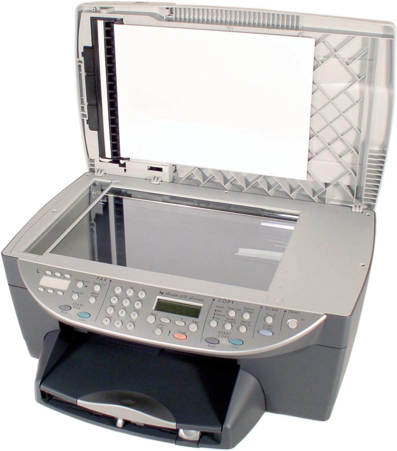Alt view image 2 of 4 - HP officejet 6110 19 ppm Black Print Speed 4800 dpi Color Print Quality Ethernet (RJ-45) / USB InkJet MFC / All-In-One Color Printer