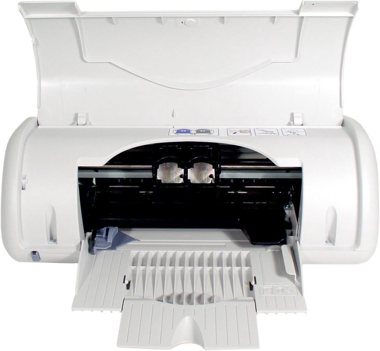 Alt view image 2 of 5 - HP Deskjet deskjet 3520 (C8994CA2L) Up to 8 ppm Black Print Speed Up to 2400 x 1200-optimized dpi color and 1200-input dpi Color Print Quality USB InkJet Personal Color Printer
