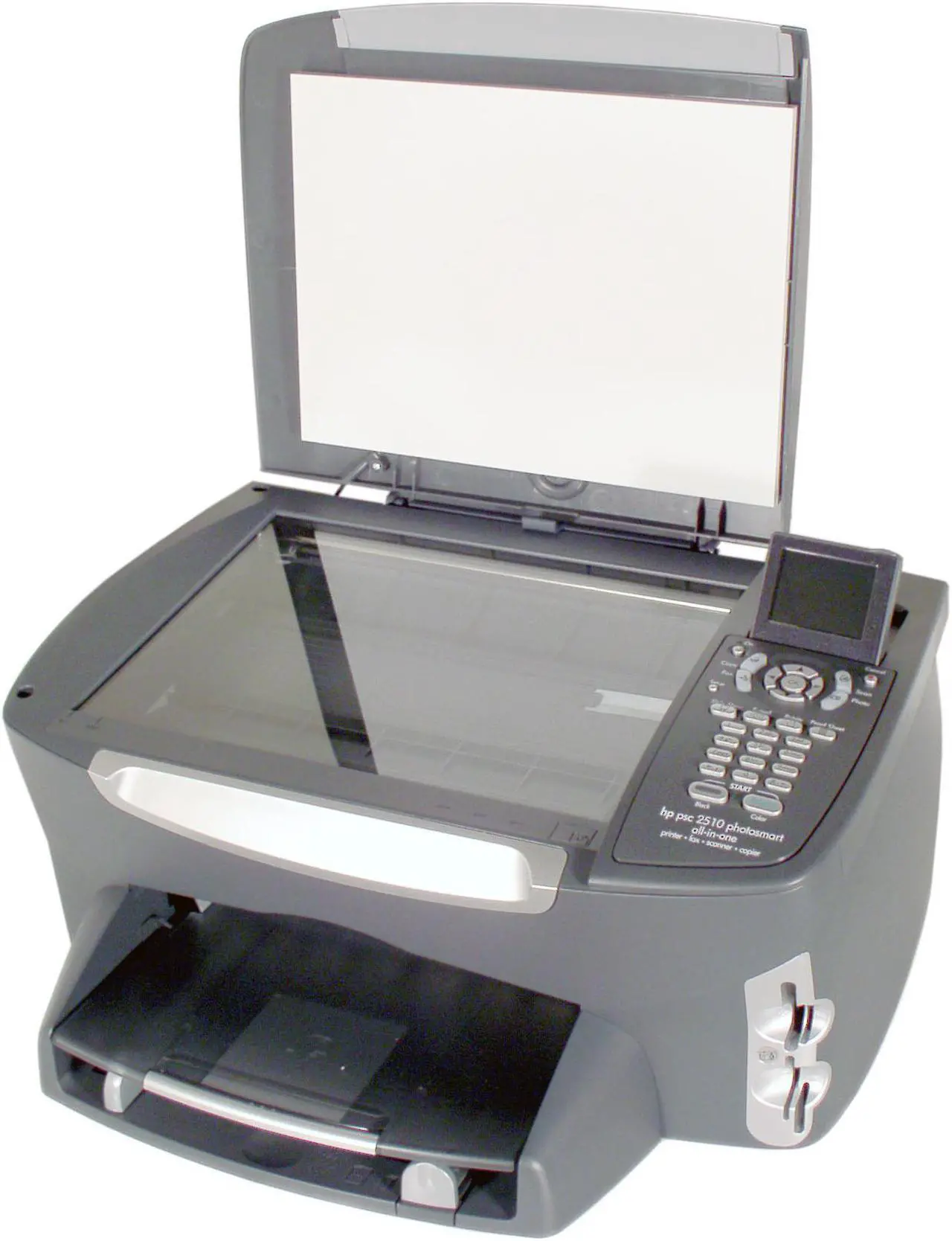 Alt view image 4 of 5 - HP PSC 2510 Q3094A 21 ppm Black Print Speed 4800 x 1200 dpi Color Print Quality Ethernet (RJ-45) / USB / Wi-Fi InkJet MFC / All-In-One Color Printer