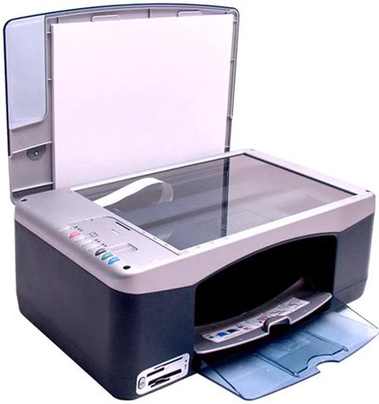Alt view image 2 of 5 - HP psc 1350 17 ppm Black Print Speed 4800 x 1200 dpi Color Print Quality USB InkJet MFC / All-In-One Color Printer
