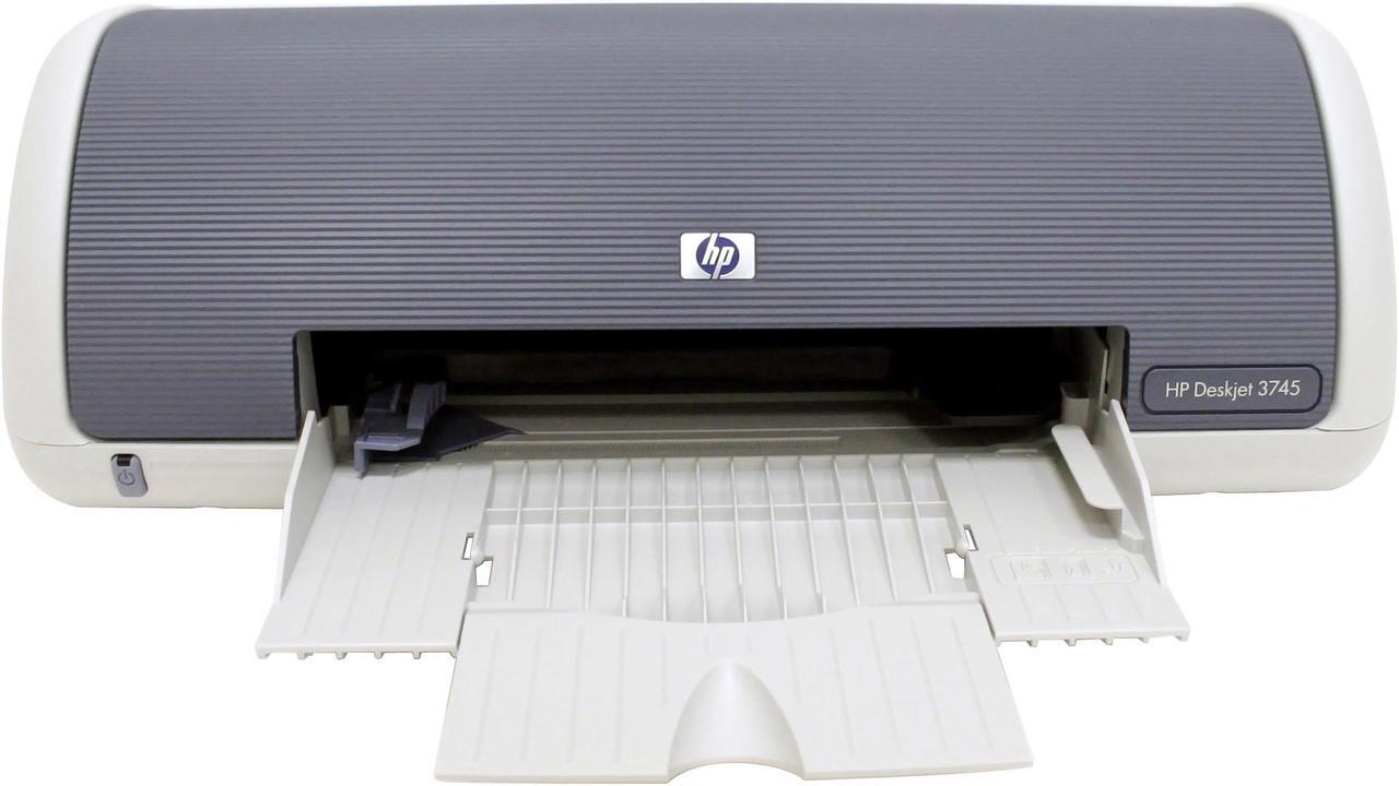 Alt view image 2 of 10 - HP Deskjet 3745 C9025A Up to 14 ppm Black Print Speed 4800 x 1200 dpi Color Print Quality USB InkJet Personal Color Printer