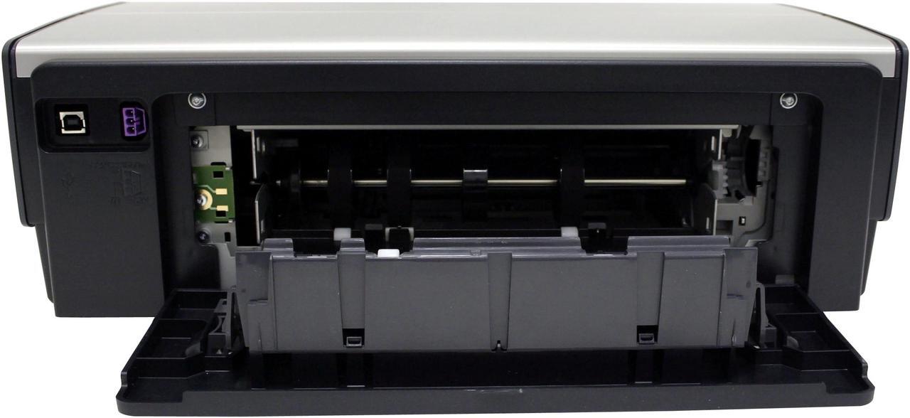 Alt view image 6 of 10 - HP Deskjet 6540 C8963A 30 ppm Black Print Speed 4800 x 1200 dpi Color Print Quality Ethernet (RJ-45) / USB InkJet Personal Color Printer
