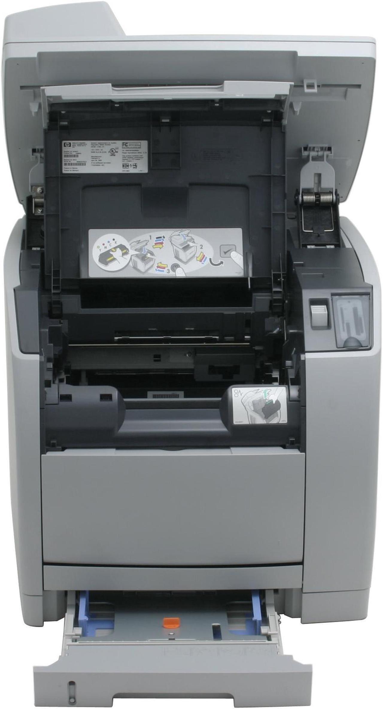 Alt view image 5 of 14 - HP Color LaserJet 2840 Q3950A MFC / All-In-One Up to 20 ppm 600 x 600 dpi Color Print Quality Color Ethernet (RJ-45) / USB Laser Printer