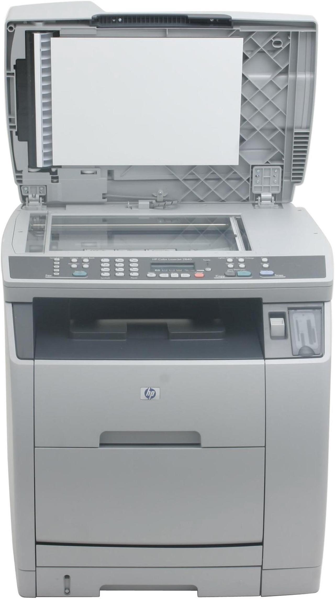 Alt view image 6 of 14 - HP Color LaserJet 2840 Q3950A MFC / All-In-One Up to 20 ppm 600 x 600 dpi Color Print Quality Color Ethernet (RJ-45) / USB Laser Printer