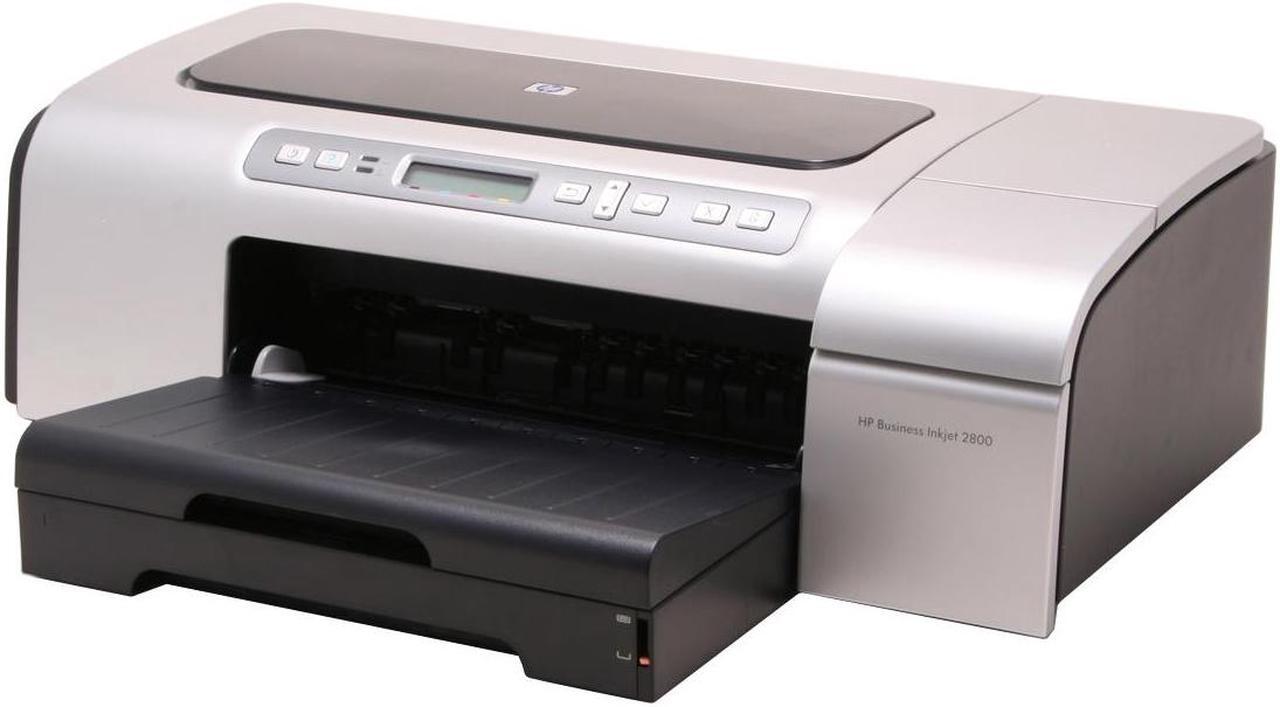 Alt view image 2 of 11 - HP Business Inkjet 2800 C8174A Up to 24 ppm Black Print Speed 4800 x 1200 dpi Color Print Quality LPT / USB InkJet Personal Color Printer