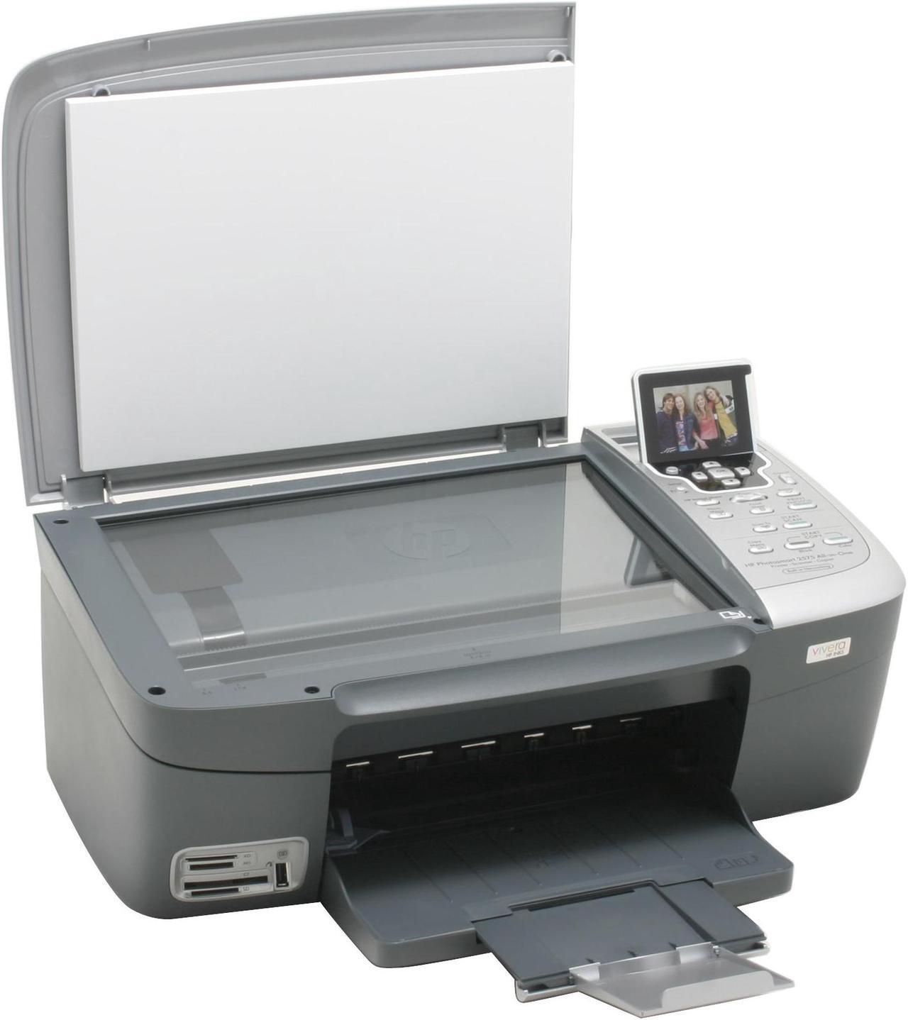 Alt view image 5 of 10 - HP Photosmart 2575 Q7215A Up to 30 ppm Black Print Speed 4,800 dpi Color Print Quality USB InkJet MFC / All-In-One Color Printer