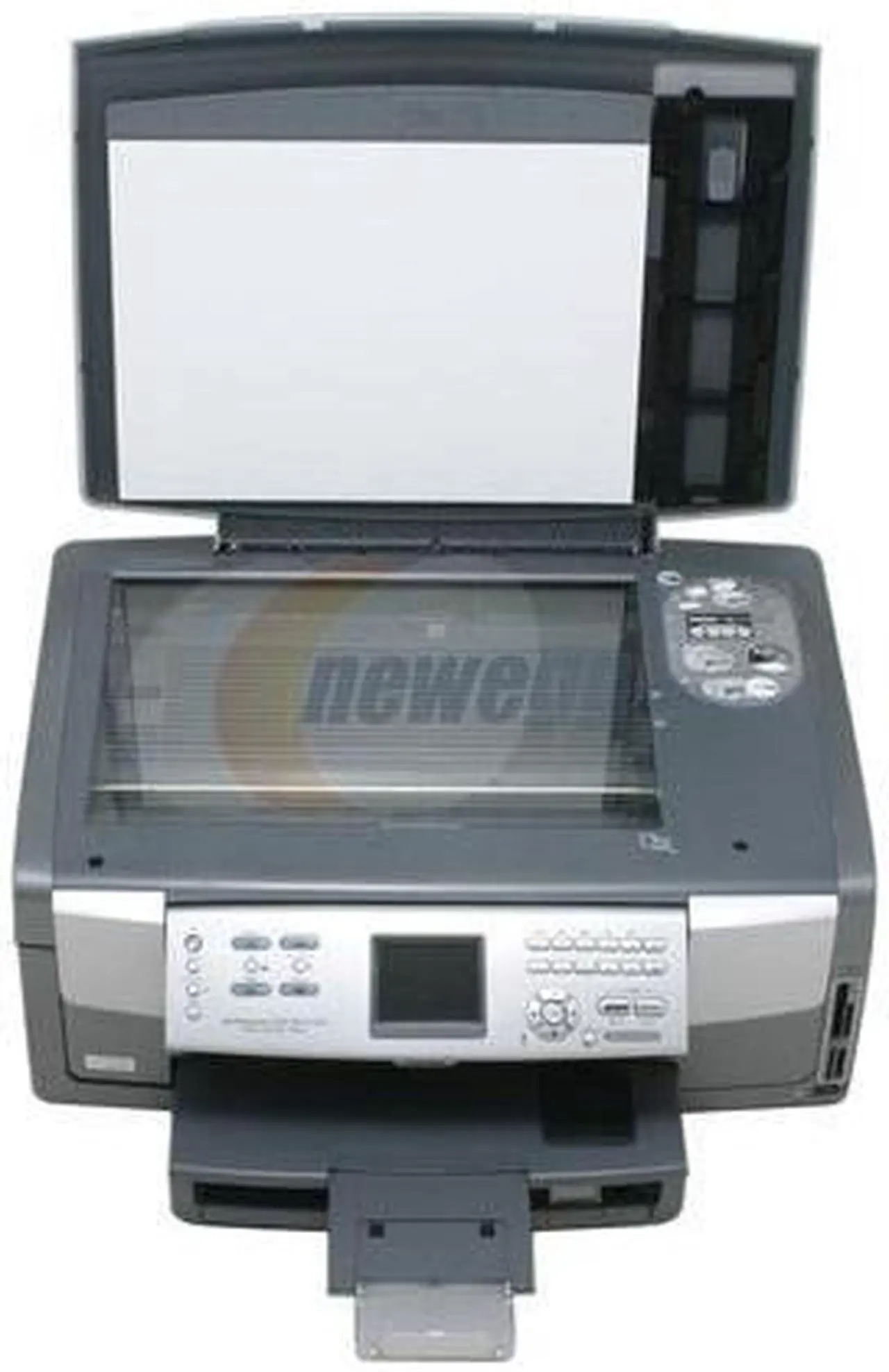 Alt view image 3 of 12 - HP Photosmart 3210 Q5843A#ABA Up to 32 ppm Black Print Speed 4800 x 1200 dpi Color Print Quality Ethernet (RJ-45) / USB Thermal Inkjet MFC / All-In-One Color Printer
