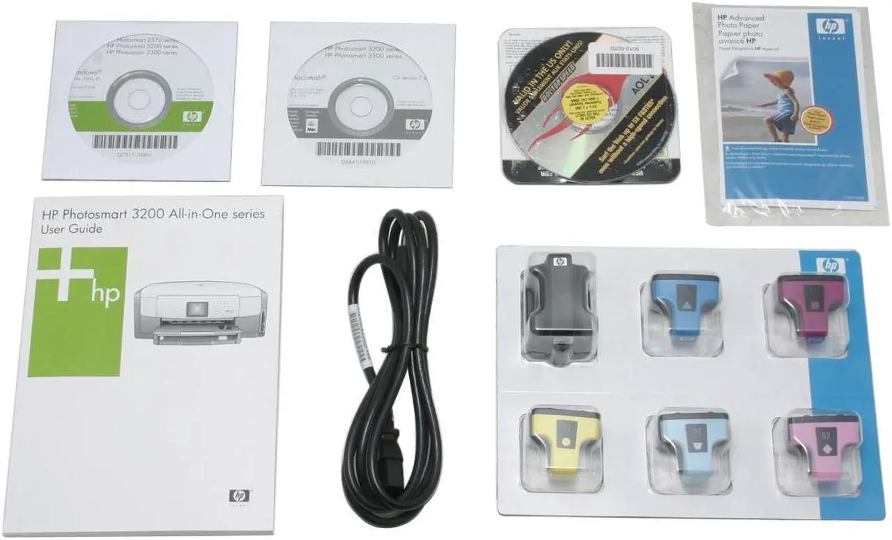Alt view image 11 of 12 - HP Photosmart 3210 Q5843A#ABA Up to 32 ppm Black Print Speed 4800 x 1200 dpi Color Print Quality Ethernet (RJ-45) / USB Thermal Inkjet MFC / All-In-One Color Printer