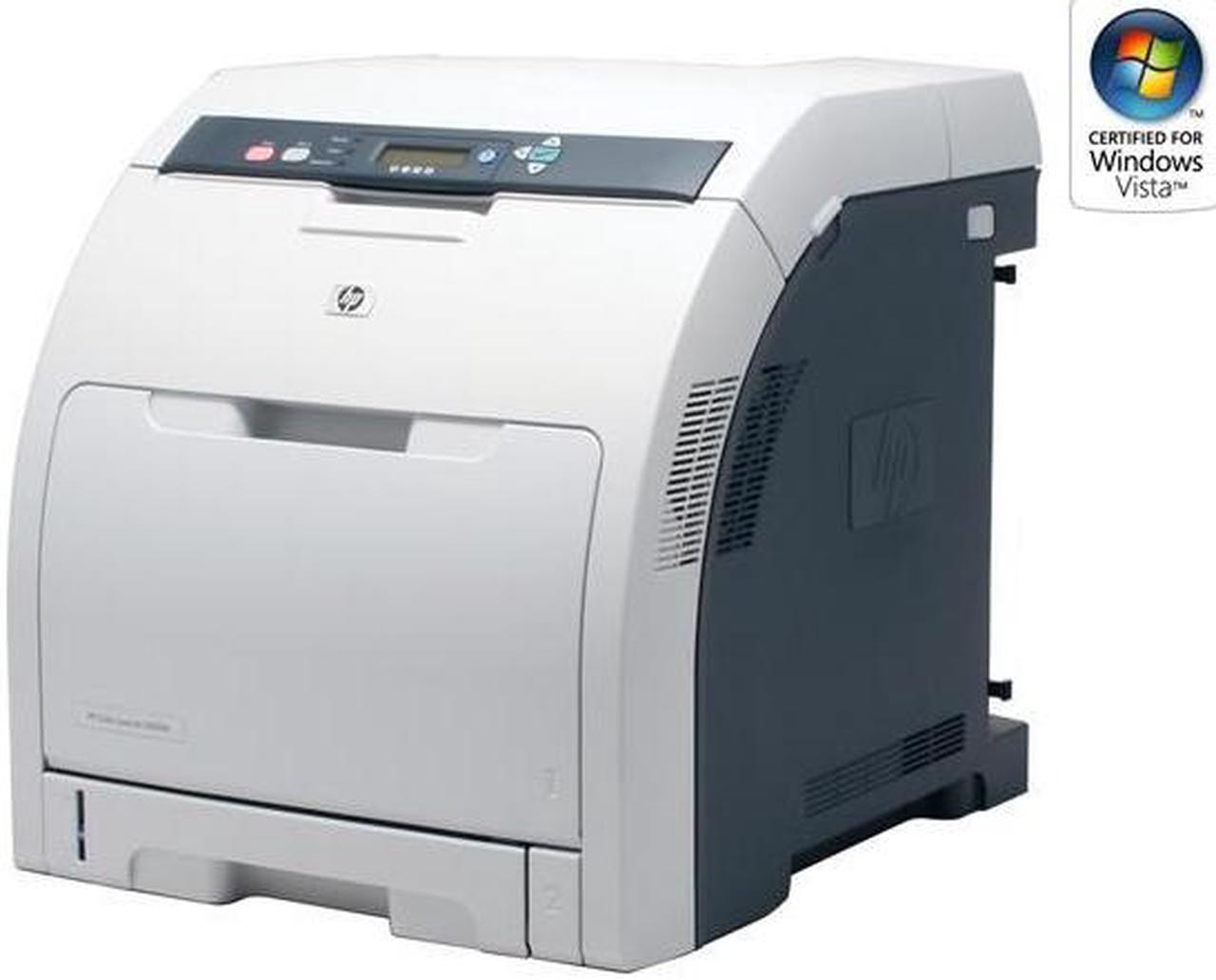 HP Color LaserJet 3600dn Q5988A Workgroup Up to 17 ppm 600 x 600 dpi Color Print Quality Color Ethernet (RJ-45) / USB Laser Printer