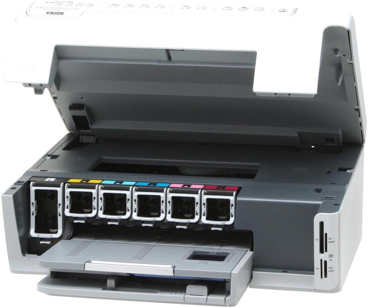 Alt view image 6 of 14 - HP Photosmart C5180 Q8220A Up to 32 ppm Black Print Speed 4800 x 1200 dpi Color Print Quality Ethernet (RJ-45) / USB InkJet MFC / All-In-One Color Printer