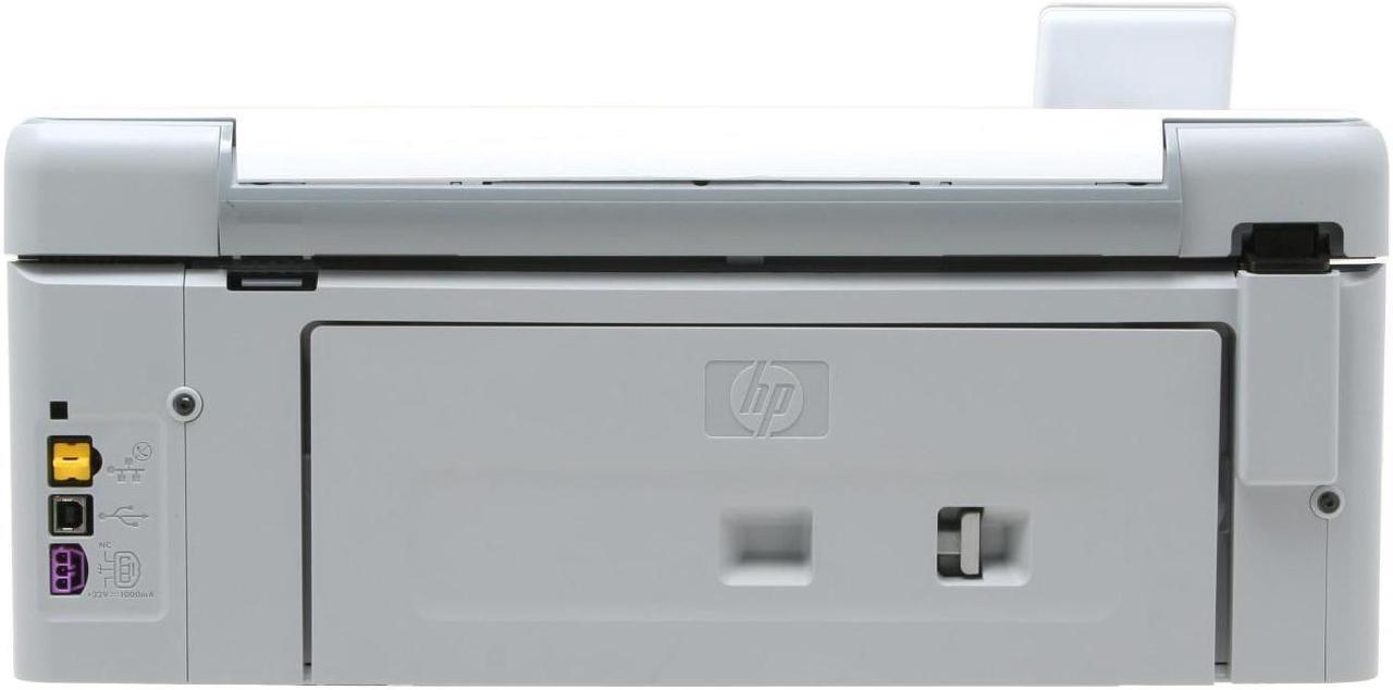 Alt view image 10 of 14 - HP Photosmart C5180 Q8220A Up to 32 ppm Black Print Speed 4800 x 1200 dpi Color Print Quality Ethernet (RJ-45) / USB InkJet MFC / All-In-One Color Printer
