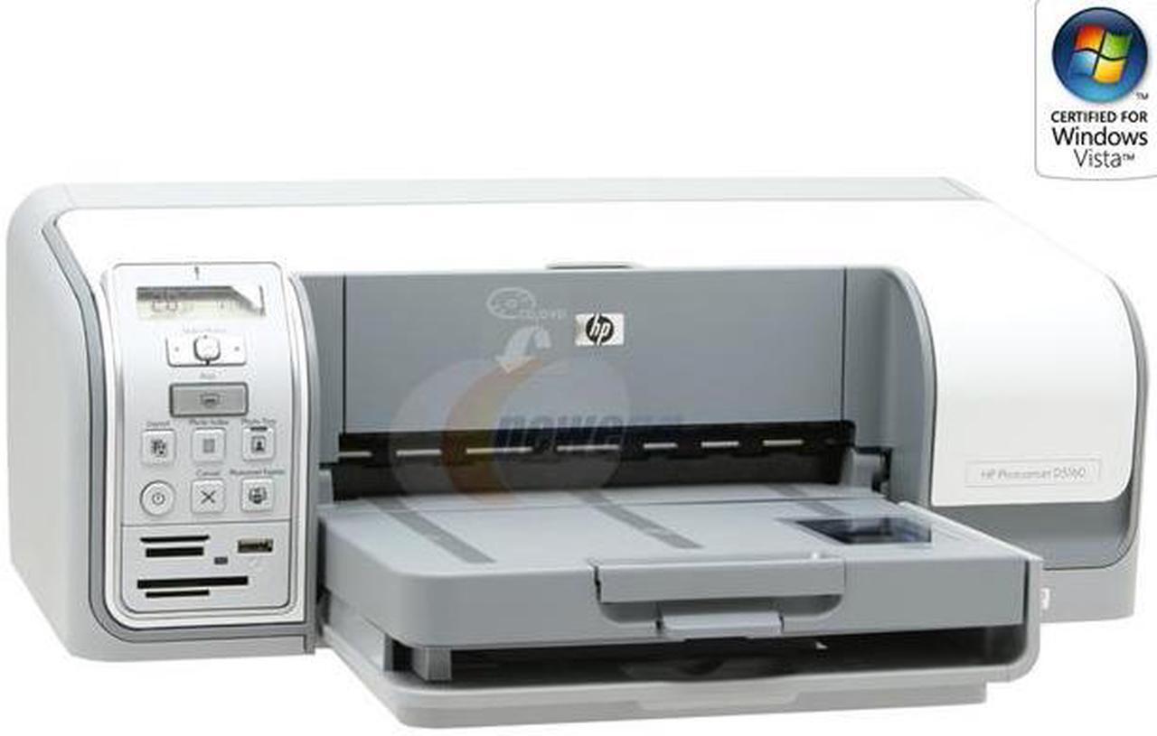 Alt view image 3 of 13 - HP Photosmart D5160 Q7091 Up to 31 ppm Black Print Speed Up to 4800 x 1200 dpi Color Print Quality USB InkJet Personal Color Printer