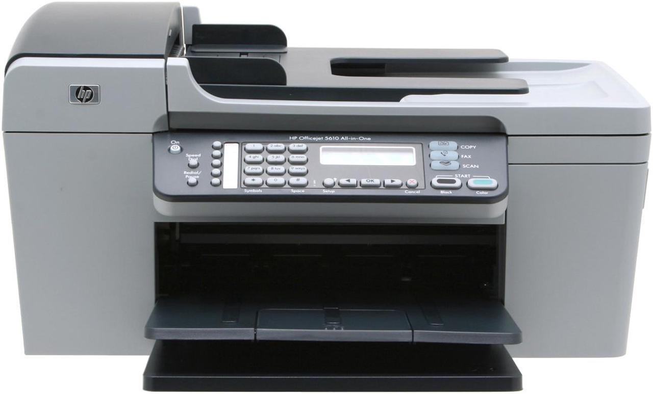 Alt view image 3 of 12 - HP Officejet 5610 Q7311A Up to 20 ppm Black Print Speed Up to 4800 x 1200 dpi Color Print Quality USB InkJet MFC / All-In-One Color Printer