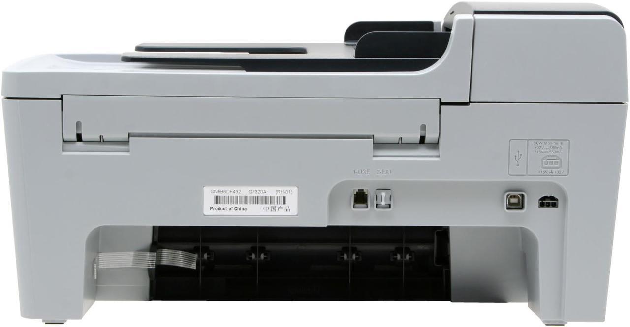 Alt view image 6 of 12 - HP Officejet 5610 Q7311A Up to 20 ppm Black Print Speed Up to 4800 x 1200 dpi Color Print Quality USB InkJet MFC / All-In-One Color Printer