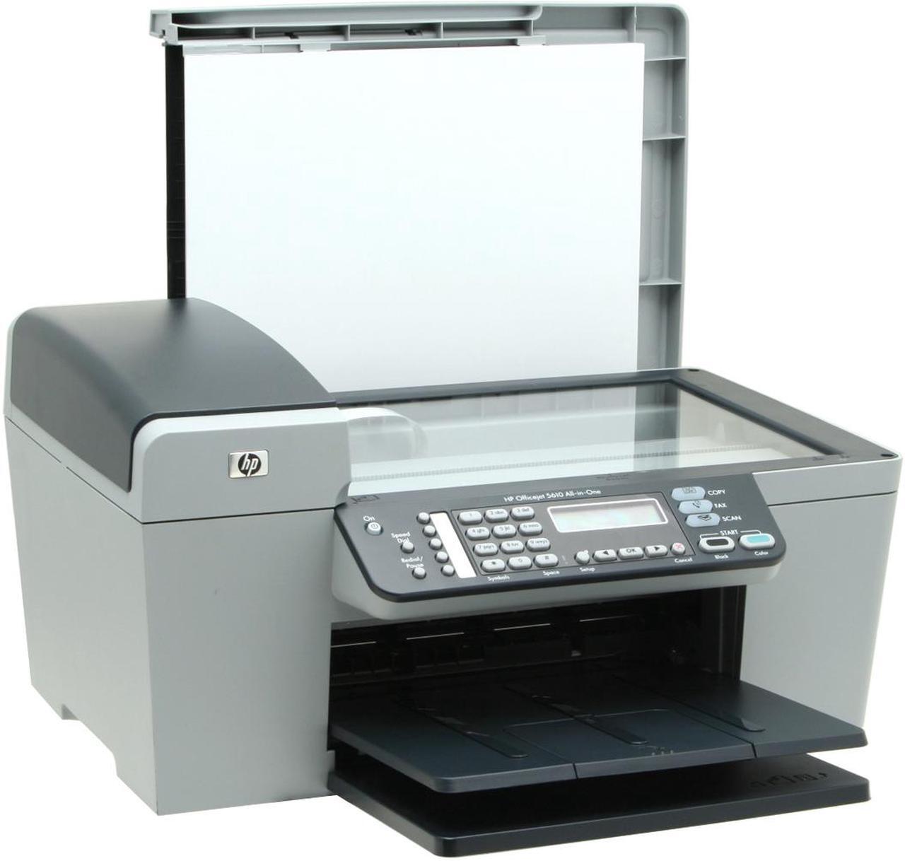 Alt view image 8 of 12 - HP Officejet 5610 Q7311A Up to 20 ppm Black Print Speed Up to 4800 x 1200 dpi Color Print Quality USB InkJet MFC / All-In-One Color Printer