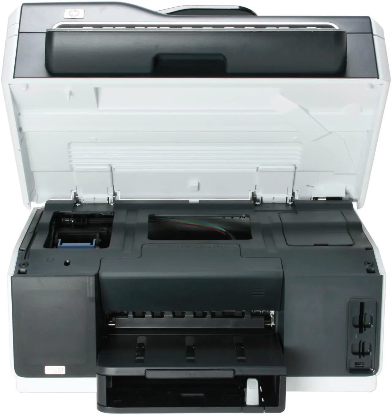 Alt view image 7 of 19 - HP Officejet Pro L7680 C8189A Up to 35 ppm Black Print Speed Ethernet (RJ-45) / USB InkJet MFC / All-In-One Color Printer