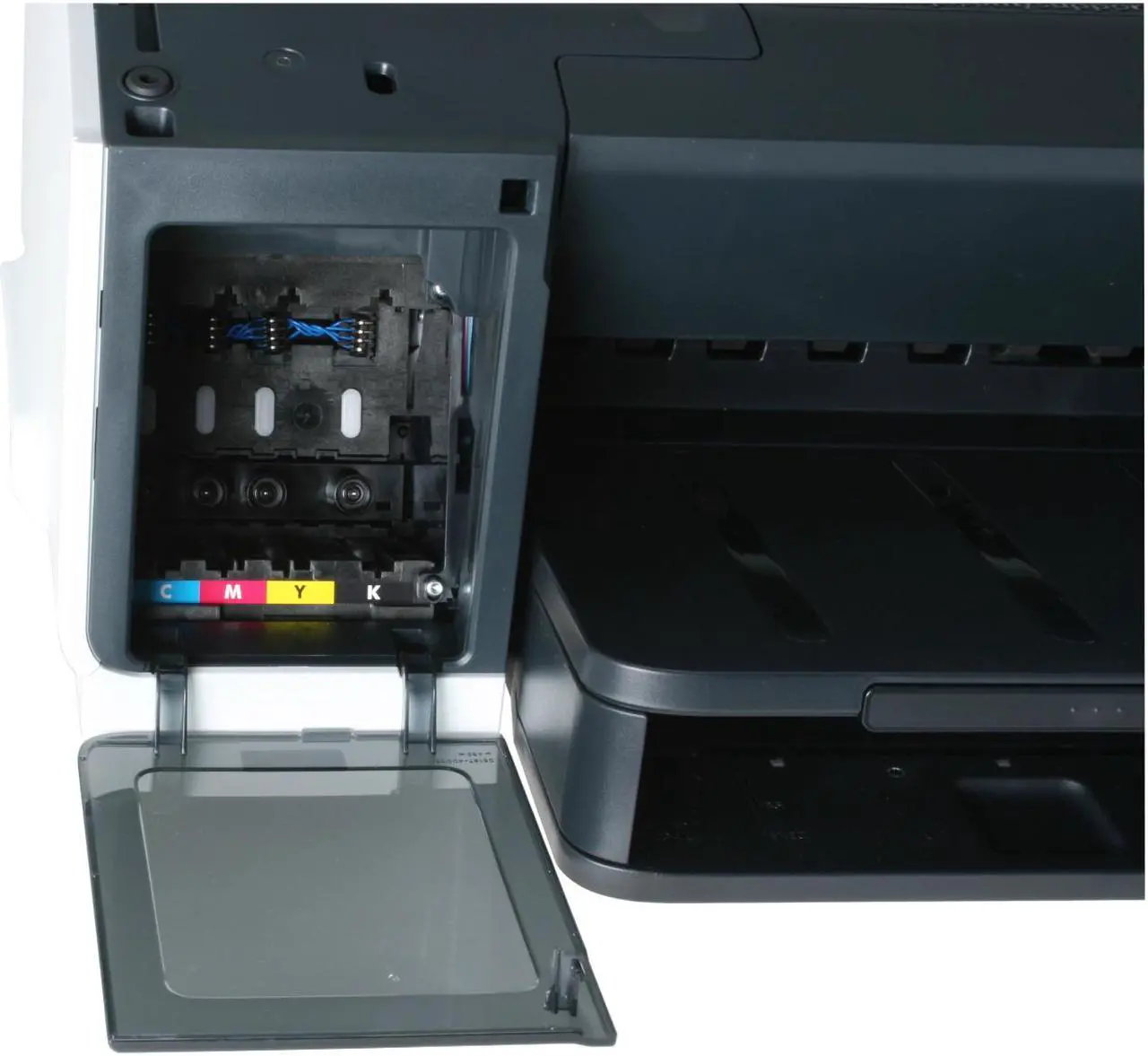 Alt view image 8 of 19 - HP Officejet Pro L7680 C8189A Up to 35 ppm Black Print Speed Ethernet (RJ-45) / USB InkJet MFC / All-In-One Color Printer