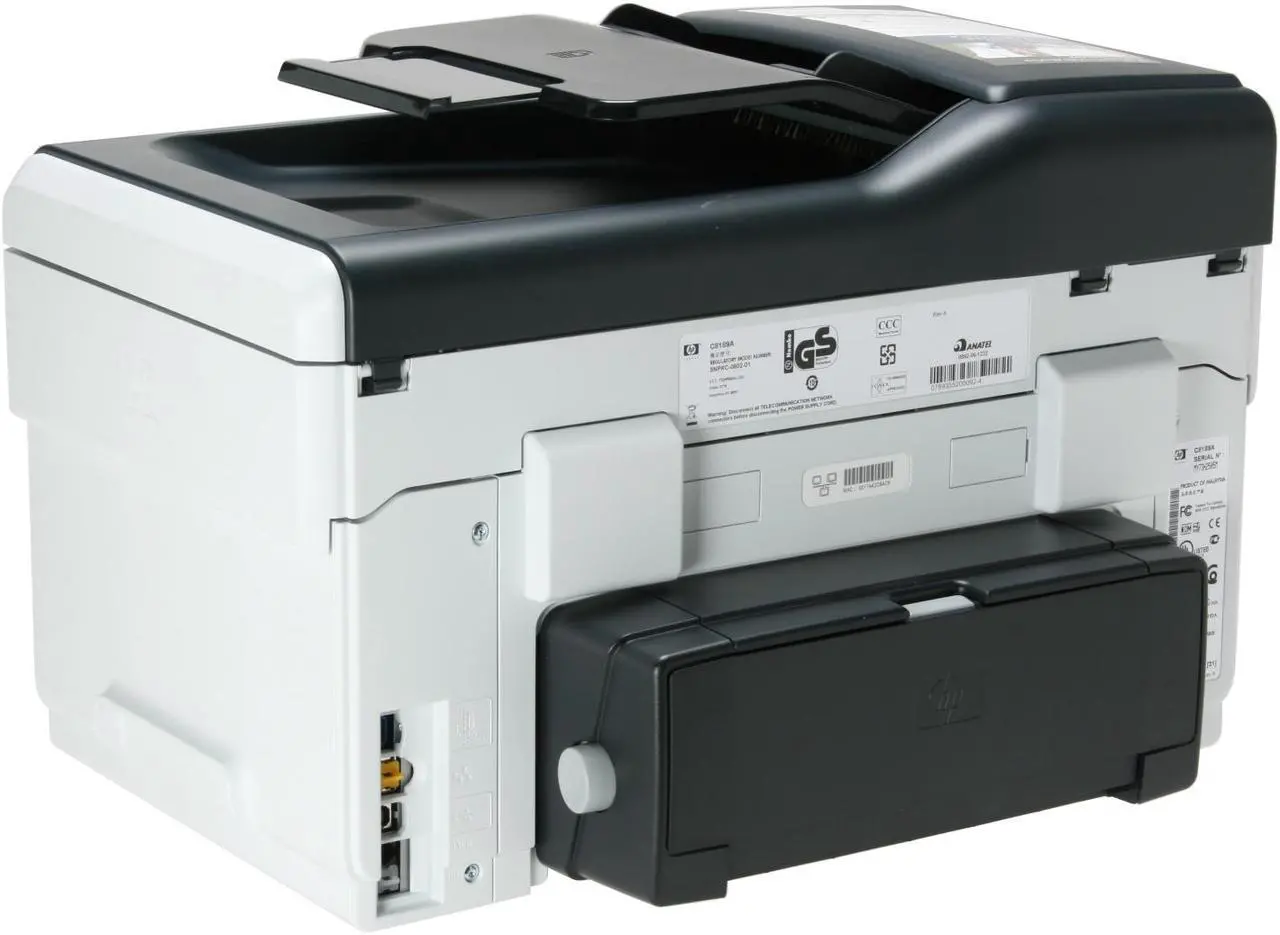 Alt view image 11 of 19 - HP Officejet Pro L7680 C8189A Up to 35 ppm Black Print Speed Ethernet (RJ-45) / USB InkJet MFC / All-In-One Color Printer